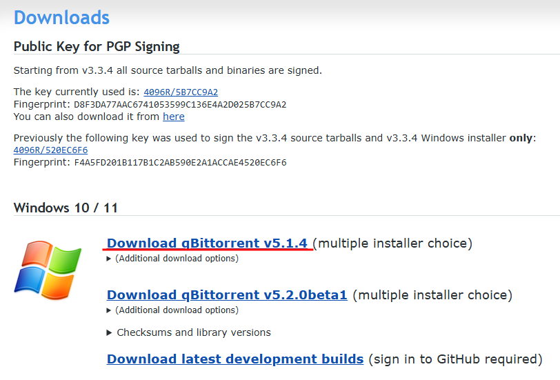 download qbittorrent